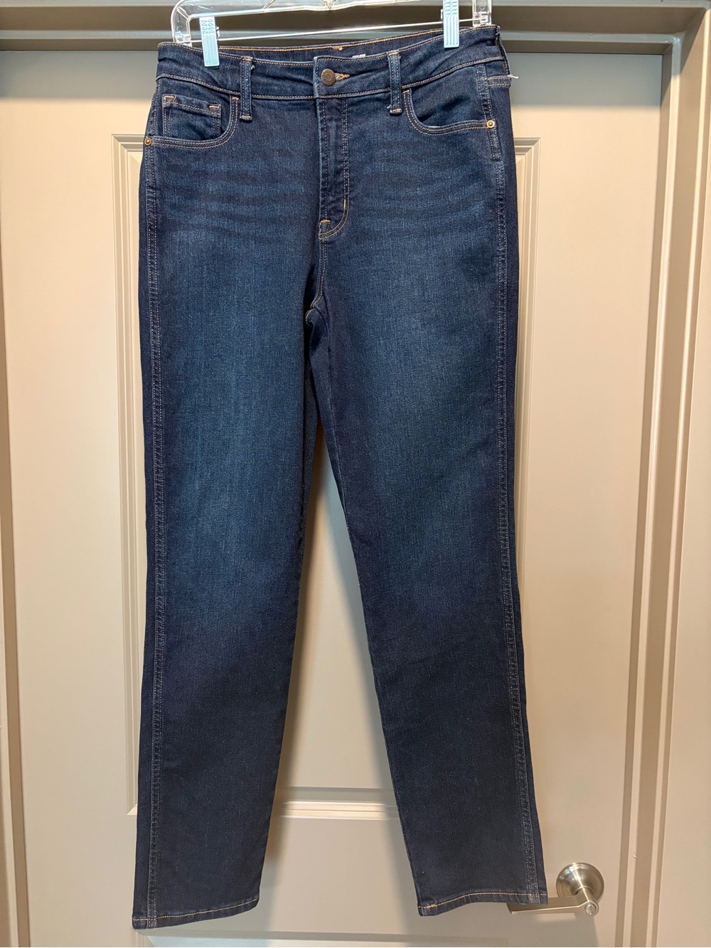 Old Navy high-rise slim jeans dark rinse - secret-smooth pockets